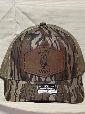 Bottomland Camo-Loden Vertical Logo Patch Hat