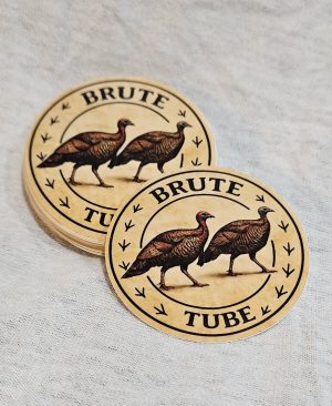 Brute Tube Sticker