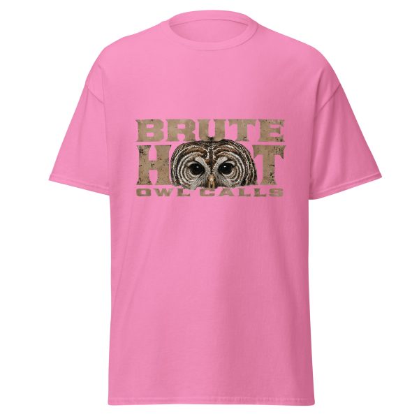 unisex-classic-tee-azalea-front-6a3812f3c66ab.jpg Brute Hoot Eyes (Graphic Tee)
