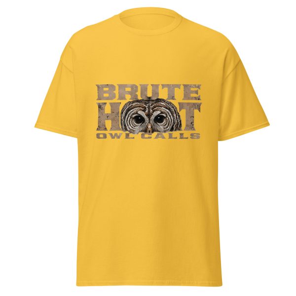 unisex-classic-tee-daisy-front-6a3812f3c7252.jpg Brute Hoot Eyes (Graphic Tee)