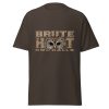 unisex-classic-tee-dark-chocolate-front-6a3812f3c72b0.jpg Brute Hoot Eyes (Graphic Tee)