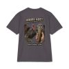 unisex-max-heavyweight-short-sleeve-charcoal-grey-back-6a932a699b52a.jpg Oversized Brute Hoot Graphic Tee "Good Hootin Makes Em Gobble"