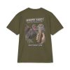 unisex-max-heavyweight-short-sleeve-hunter-green-back-6a932a699b5b9.jpg Oversized Brute Hoot Graphic Tee "Good Hootin Makes Em Gobble"