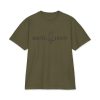 unisex-max-heavyweight-short-sleeve-hunter-green-front-6a932a699b03c.jpg Oversized Brute Hoot Graphic Tee "Good Hootin Makes Em Gobble"