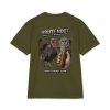 unisex-max-heavyweight-short-sleeve-olive-back-6a932a699b5fd.jpg Oversized Brute Hoot Graphic Tee "Good Hootin Makes Em Gobble"