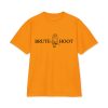 unisex-max-heavyweight-short-sleeve-orange-front-6a932a699b0a8.jpg Oversized Brute Hoot Graphic Tee "Good Hootin Makes Em Gobble"