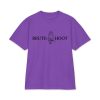 unisex-max-heavyweight-short-sleeve-purple-front-6a932a699b0ca.jpg Oversized Brute Hoot Graphic Tee "Good Hootin Makes Em Gobble"