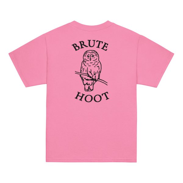 youth-classic-tee-azalea-back-6a932faf3de01.jpg Youth Brute Hoot with Back Logo