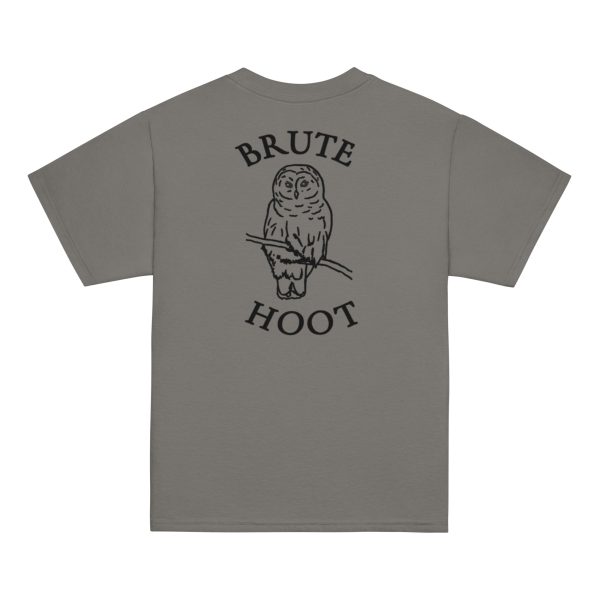 youth-classic-tee-charcoal-back-6a932faf3de95.jpg Youth Brute Hoot with Back Logo